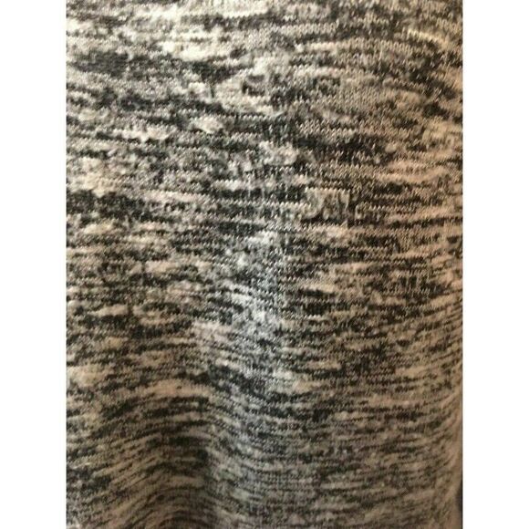 Tobey Grey Womens Black White Gray Long Sleeve V Neck Top Small - Picture 3 of 8
